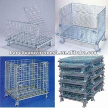 Foldable metal mesh boxes with competitive price in store